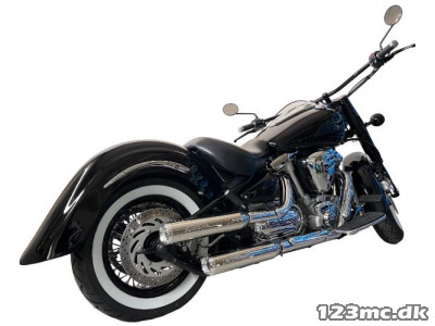 Skyline - Euro 2 slip-on udstødning til Yamaha XV1600