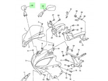 Spejle OEM - Yamaha FZ6-S