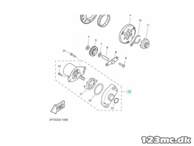 Startmotor Original - Yamaha JogR