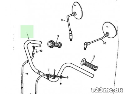 Styr originalt - Yamaha XV 535