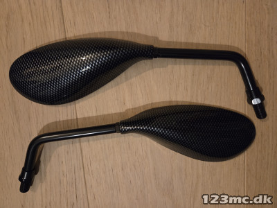 Universal spejle i carbonlook
