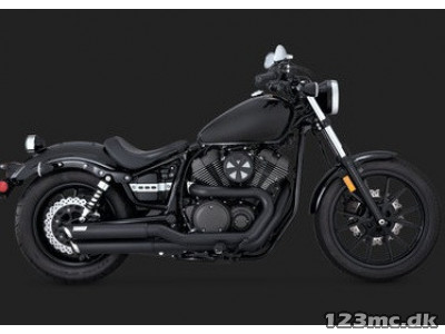 Vance & Hines Twin Slash Staggered Udstødning 2-2 XV 950