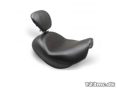 Vintage Mustang sæde m. Ryglæn - Suzuki C90T (13-19)