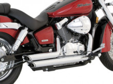 VT750 Spirit Vance And Hines Short Shots