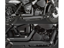 VT750 Spirit Vance And Hines Short Shots Sort
