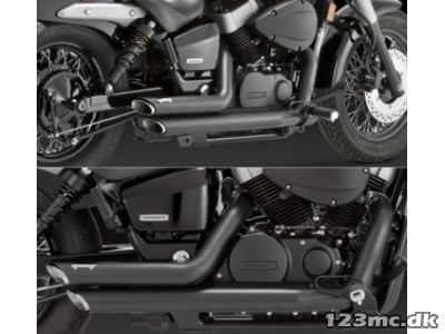 VT750 Spirit Vance And Hines Short Shots Sort