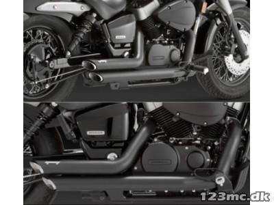 VT750C4-C11 Vance And Hines Short Shots Sort