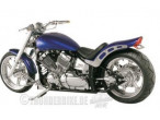 XVS 650 - TB spooky bagende til Yamaha XVS 650 Drag Star Classic