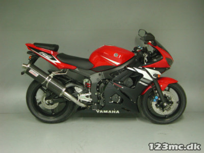 Yamaha R6 Giannelli maxioval Carbon Udstødning 03-04