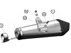 Yamaha R6 Laser Stealth Carbon Udstødning