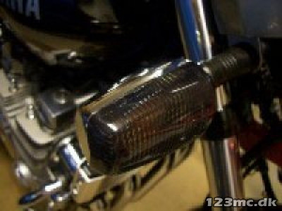 Yamaha XJR 1300 - Tonet glas + pære