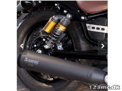 Yamaha XV 950 - Sort slip-on lydpotte